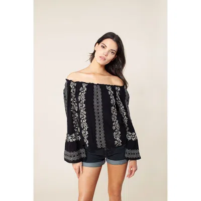 Hale Bob Kelsey Top In Black