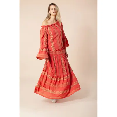 Hale Bob Kelsey Top In Pink