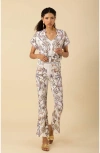 Hale Bob Kenna Jersey Flared Pant In Multi