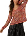 Hale Bob Kennedi Top In Orange