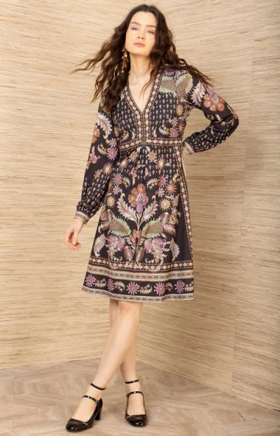Hale Bob Kimora Jersey Dress In Black