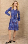 Hale Bob Kimora Jersey Dress In Blue
