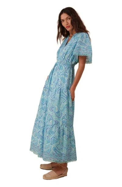 Hale Bob Kylie Linen Maxi Dress
