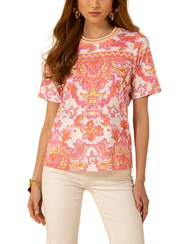 Hale Bob Laney Knit Top In Orange