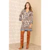 Hale Bob Laylah Jersey Dress In Multi