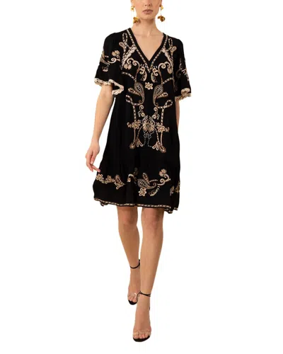 Hale Bob Lennox Mini Dress In Black