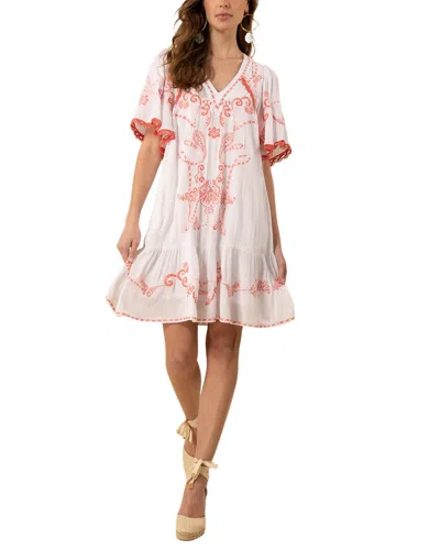 Hale Bob Lennox Mini Dress In White