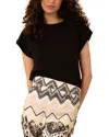 Hale Bob Lilah Silk-bled Blouse