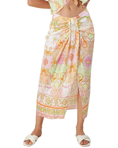 Hale Bob Long Linen Skirt