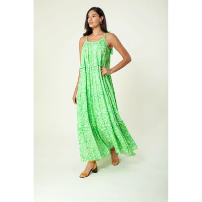 Hale Bob Lucilla Maxi Dress In Green
