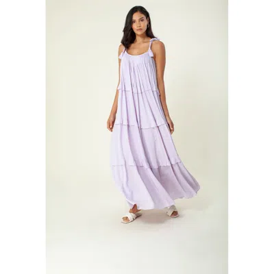 Hale Bob Lucilla Solid Maxi Dress In White