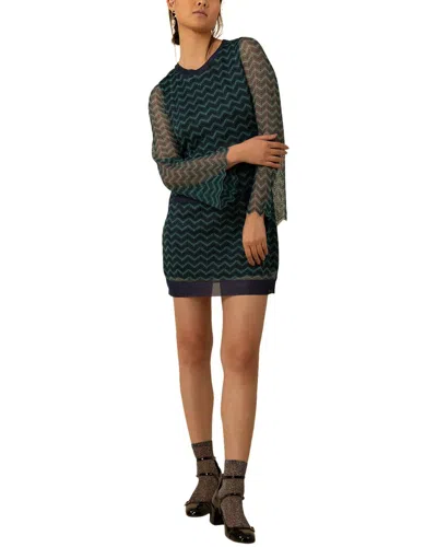 Hale Bob Madelynn Dress In Green