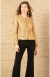 Hale Bob Magdalena Boucle Tweed Jacket In Multi