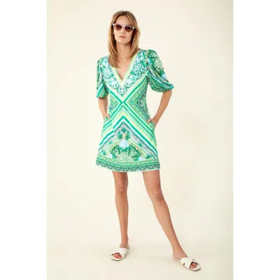 Hale Bob Maja Jersey Dress In Green