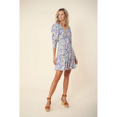 Hale Bob Manila Jersey Dress In Blue
