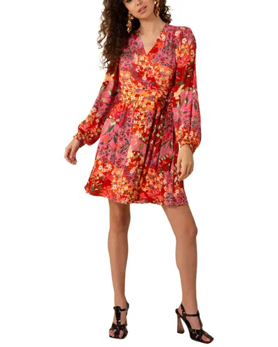 Hale Bob Maren Mini Dress In Animal Print