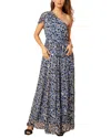 Hale Bob Maxi Dress In Blue