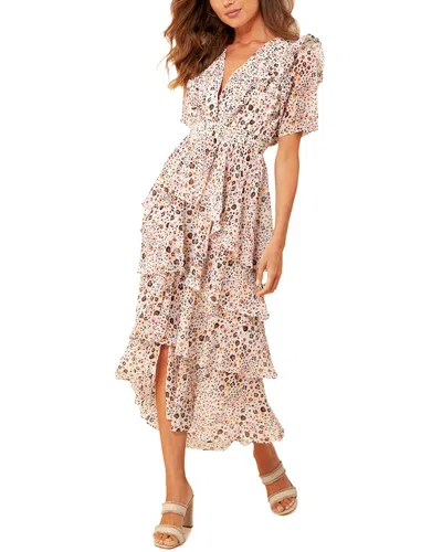 Hale Bob Maxi Dress In Neutral