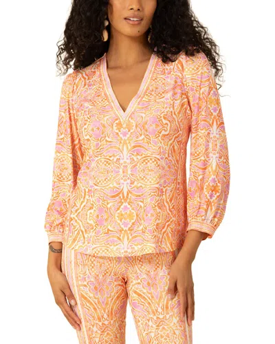 Hale Bob Meredith Blouse In Purple
