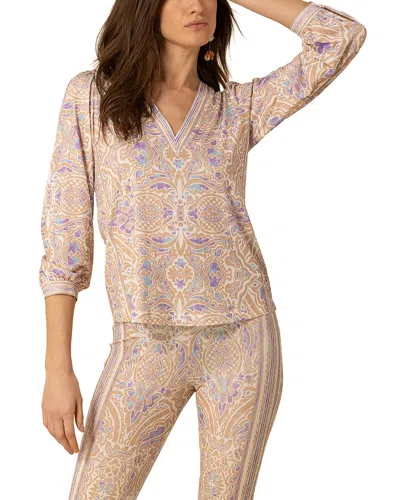 Hale Bob Meredith Blouse In Brown