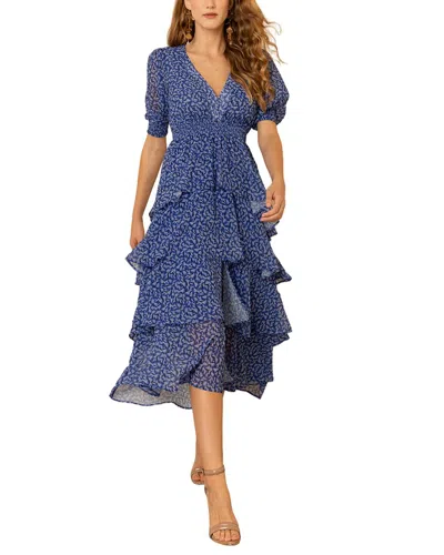 Hale Bob Milana Dress In Transparent