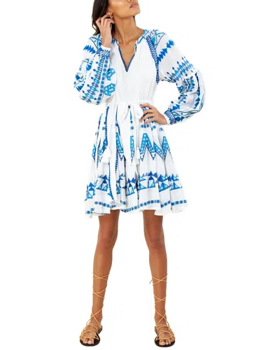 Hale Bob Mini Dress In Blue