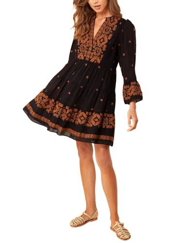 Hale Bob Mini Dress In Black