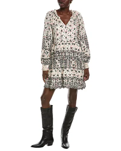 Hale Bob Mini Dress Printed In Brown