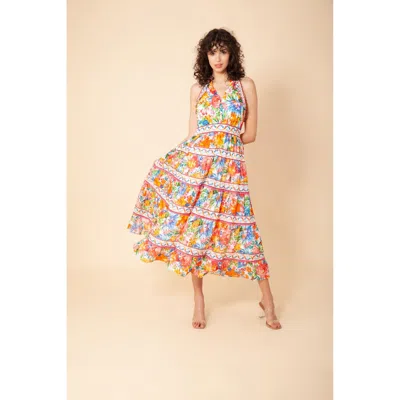 Hale Bob Miriam Voile Dress In Multi