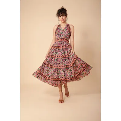 Hale Bob Miriam Voile Dress In Multi