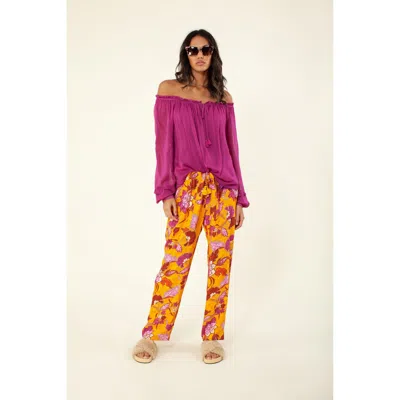 Hale Bob Navina Pant In Gold