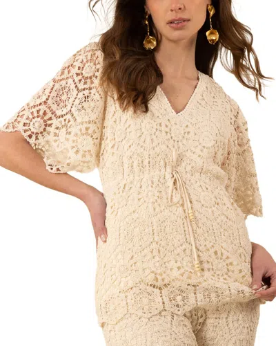 Hale Bob Oakleigh Top In Neutral