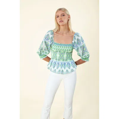 Hale Bob Ottie Voile Top In Multi
