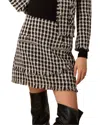 Hale Bob Paislee Skirt In Black