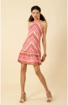 Hale Bob Penny Jersey Dress In Pink