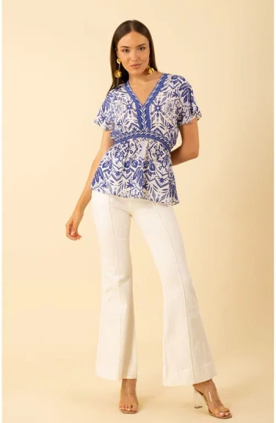 Hale Bob Persephone Silk Top
