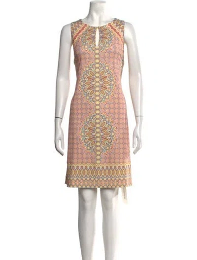 Pre-owned Hale Bob Printed Mini Dress W/ Tags In Multicolor