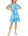 Hale Bob Printed Smocked Dress