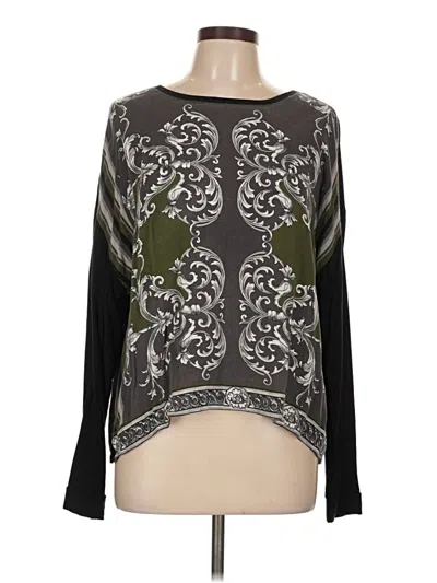 Pre-owned Hale Bob Pullover Sweater In Gray