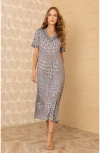 Hale Bob Rayne Jersey Maxi Dress In Multi