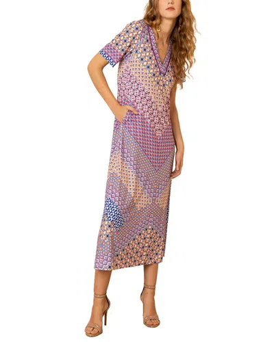 Hale Bob Rayne Midi Dress In Purple