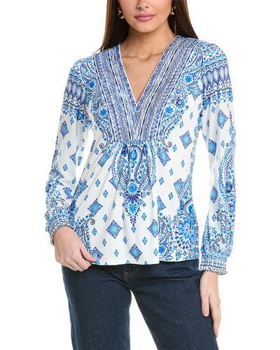 Hale Bob Remi Top In Blue