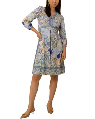 Hale Bob Remy Dress In Blue