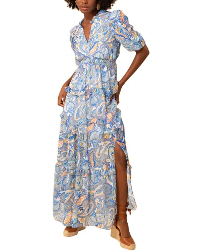 Hale Bob Rosalie Dress In Blue