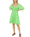 Hale Bob Ruffle Trim Dress