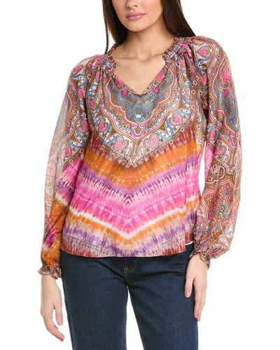 HALE BOB HALE BOB SADIE SILK-BLEND TOP