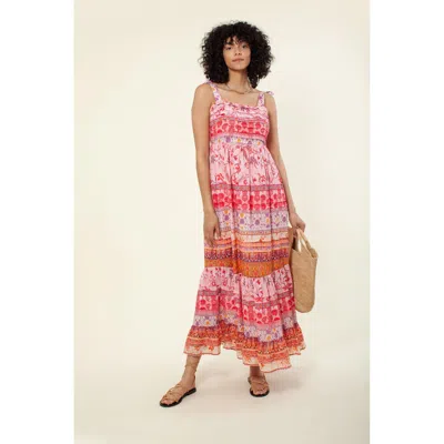 Hale Bob Sayen Maxi Dress In Pink