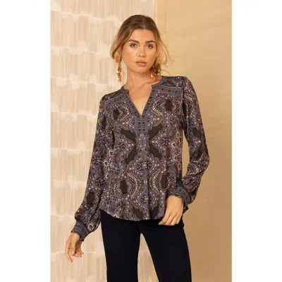 Hale Bob Scout Jersey Top In Multi