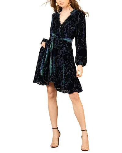 Hale Bob Short Dress In Green