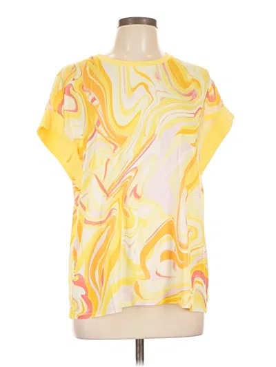 Hale Bob Short Sleeve T-shirt In Yellow